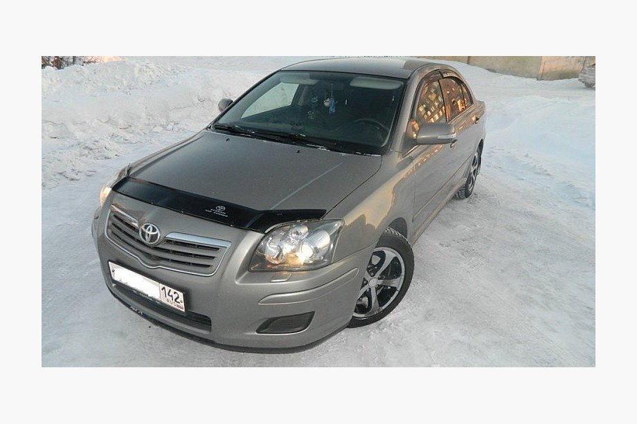 Toyota Avensis 2003-2009 гг. Дефлектор капота (VIP) Image
