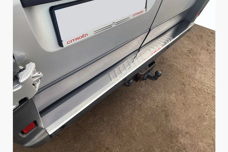 Citroen Jumper 2007-2025 гг. Накладка на задний бампер нержавейка Image
