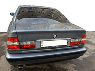 BMW 5 серия E34 1988-1995 гг. Хромированная накладка над номером (нержавейка) фото 1