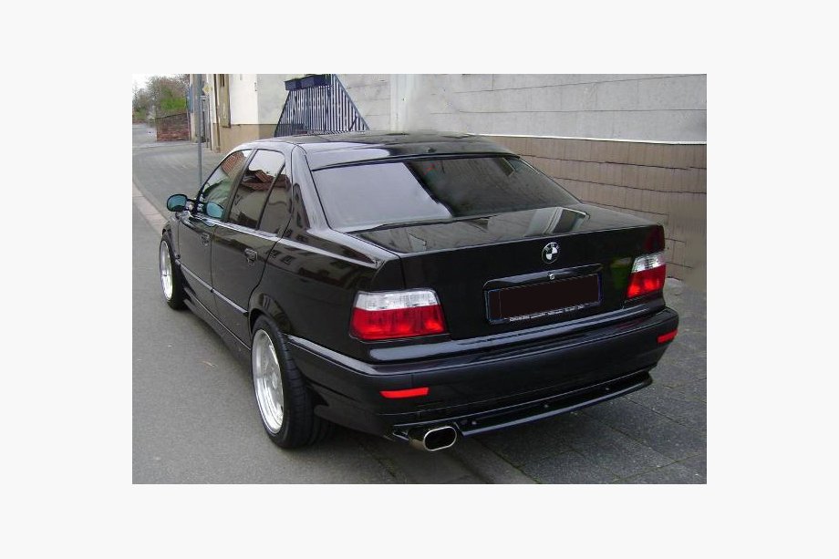 BMW 3 серия E36 1990-2000 гг. Распродажа! Накладка на спойлер (стекловолокно, грунт под покраску) Image