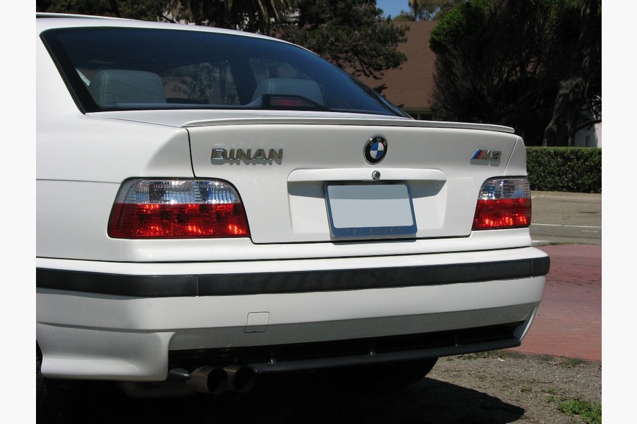 BMW 3 серия E36 1990-2000 гг. Спойлер Lip (для SD/Coupe, грунтованный под покраску) Image