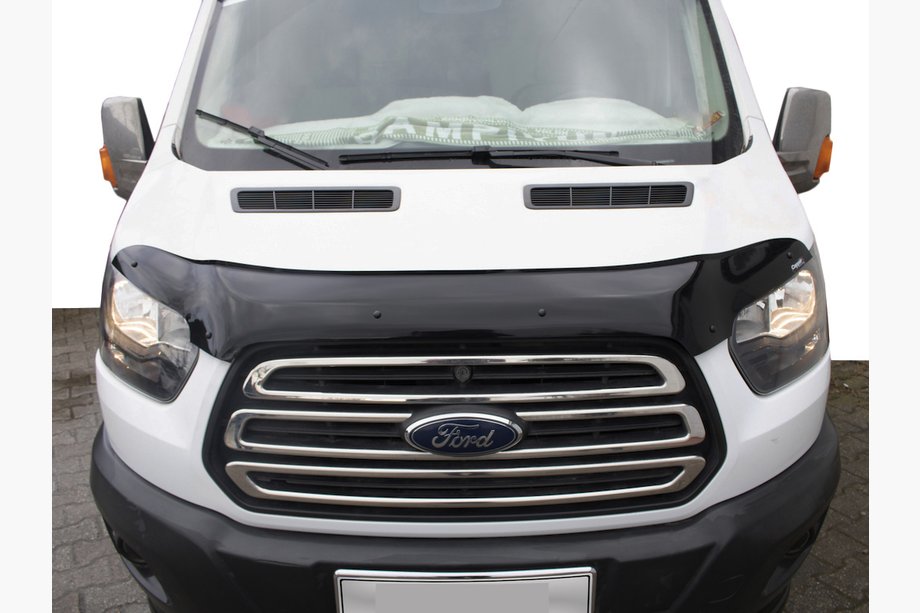 Ford Transit 2014- гг. Дефлектор капота EuroCap (2014-2018) Image