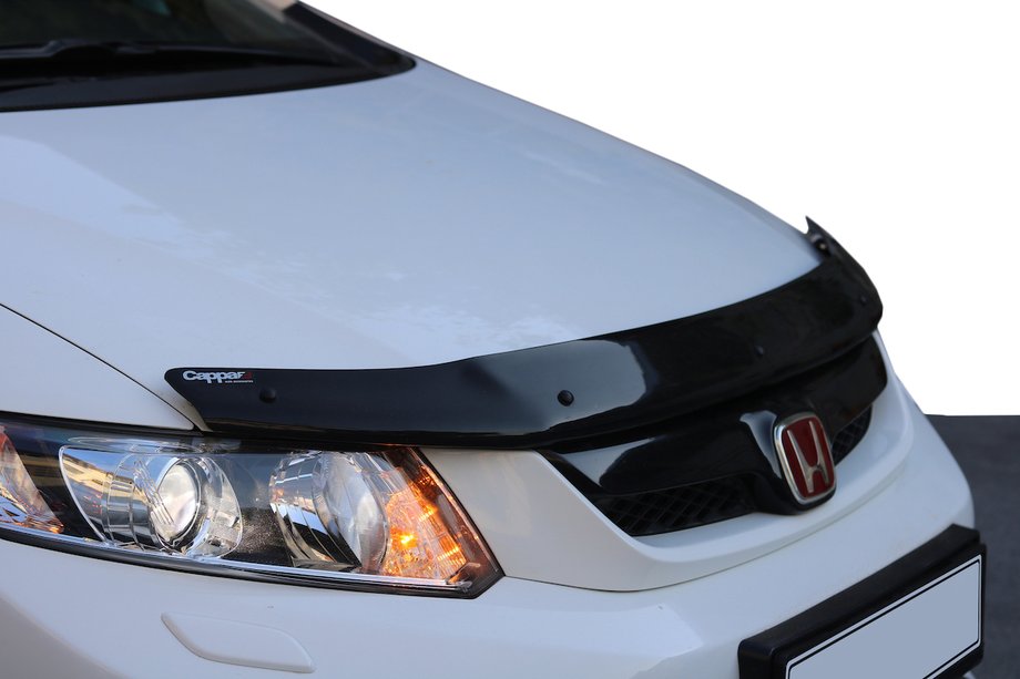Honda Civic Sedan IX 2011-2016 гг. Дефлектор капота (EuroCap) Image