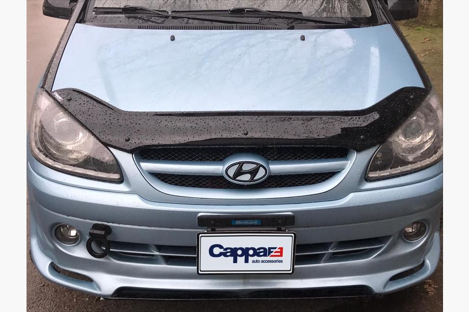 Hyundai Getz 2002- гг. Дефлектор капота 2006+ (EuroCap) Image