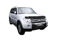 Mitsubishi Pajero Wagon IV 2006-2021 гг. Дефлектор капота (EuroCap) фото 1