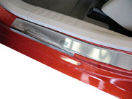 Dodge Caliber 2006-2011 гг. Накладки на пороги Natanko Premium (4 шт, нержавейка) фото 1