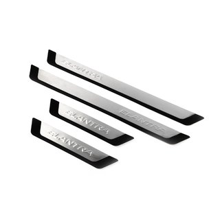 Накладки на Пороги (4 шт, Нержавейка)