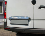 Mercedes Sprinter W907/W910 2018- гг. Хромированная накладка над номером (нержавейка) фото 1