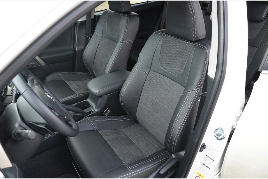 Toyota Rav 4 2013-2018 гг. Авточехлы SoyuzAuto Leather-Style Фото 1