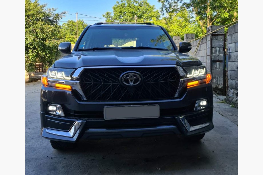 Toyota Land Cruiser 200 2007-2021 гг. Комплект обвеса 2016↗ (TRD 2021) Черный Фото 3