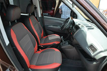 Fiat Doblo II 2010-2022 гг. Авточехлы Premium (комбинированные, полный салон) фото 1