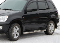 Chery Tiggo 1 2005-2016 гг. Боковые трубы (2 шт., нержавейка) фото 1