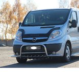 Opel Vivaro 2001–2015 гг. Передний силовой бампер WT003-Plus (нержавейка) фото 3