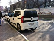 Citroen Nemo 2007-2017 гг. Накладка на задний бампер Emotion (грунт под покраску) фото 4