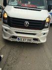 Volkswagen Crafter 2006-2016 гг. Накладка на передний бампер 2012↗ (Sport-3, под покраску) фото 9