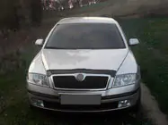 Skoda Octavia II A5 2006-2010 гг. Дефлектор капота (VIP) фото 1