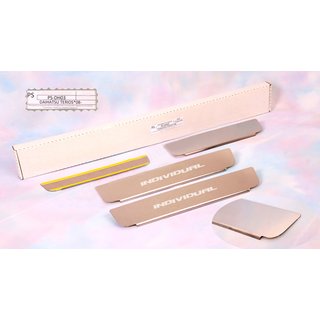 Накладки на пороги Natanika Standard (4 шт, нержавейка) Daihatsu Terios 2006-2017 гг.