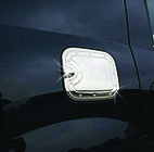 Хромированная накладка на лючок бензобака (нерж. сталь) фото 1