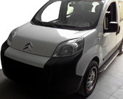 Citroen Nemo 2007-2017 гг. Боковые Подножки Fullmond (2 шт., Алюминий) фото 5
