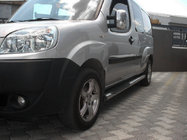 Fiat Doblo I 2001-2005 гг. Боковые трубы (2 шт., нержавейка) фото 1