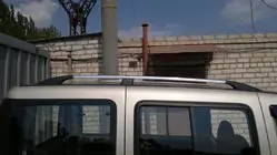 Fiat Doblo I 2001-2005 гг. Хромированные Рейлинги фото 9