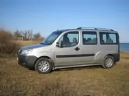 Fiat Doblo I 2001-2005 гг. Хромированные Рейлинги фото 15