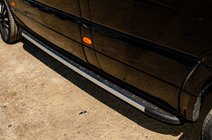 Volkswagen Crafter 2006-2016 гг. Боковые Подножки Duru (2 шт., Алюминий) фото 1
