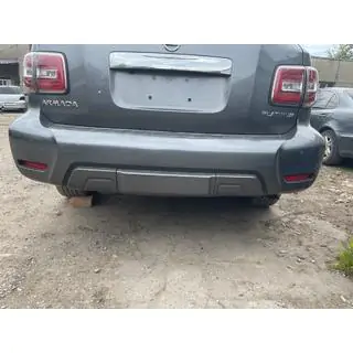 Задний бампер в сборе (Оригинал 2019) Nissan Armada 2016-2024 гг. фото 1