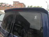 Volkswagen T5 Caravelle 2004-2010 гг. Спойлер на распашную дверь Anatomik (грунтованный под покраску) фото 5