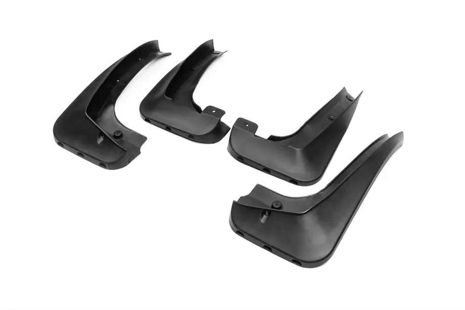BMW X3 E83 2003-2010 гг. Премиум брызговики с порогами (4 шт) Image