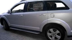 Fiat Freemont 2011-2016 гг. Оригинальные Боковые Пороги (2 шт., Алюминий) фото 1