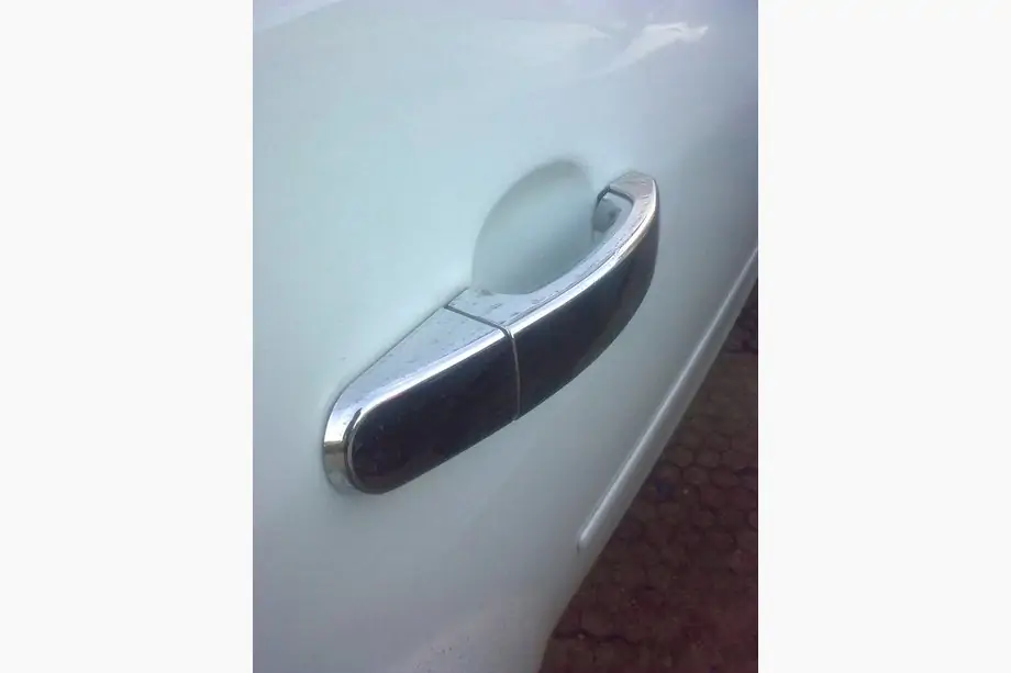 Ford Focus II 2005-2008 гг. Хромированные Накладки на Ручки (4 шт., Нержавейка) Фото 2