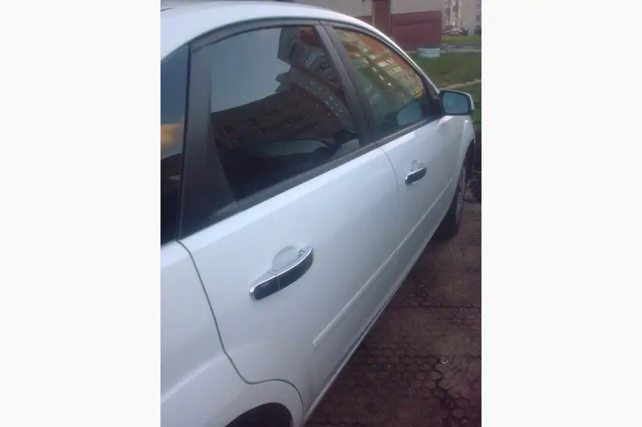 Ford Focus II 2005-2008 гг. Хромированные Накладки на Ручки (4 шт., Нержавейка) Фото 3