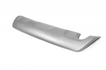 Накладка на задний бампер (ABS, серая) фото 1