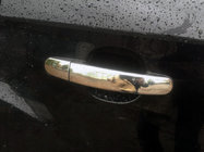Ford Galaxy 2007-2015 гг. Хромированные Накладки на Ручки (4 шт., Нержавейка) Carmos - Турецкая Нержавеющая Сталь фото 1