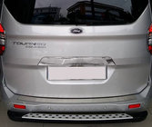 Ford Courier 2014-2023 гг. Хромированная накладка над номером (нержавейка) Carmos - Турецкая Нержавеющая Сталь фото 3