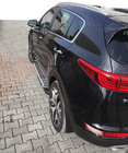 Kia Sportage 2015-2021 гг. Боковые Подножки Pyramid (2 шт., Алюминий) фото 1