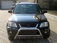 Honda CRV 2001-2006 гг. Кенгурятник WT003 (нержавейка) фото 1