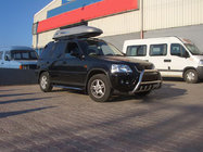 Honda CRV 2001-2006 гг. Кенгурятник WT003 (нержавейка) фото 3