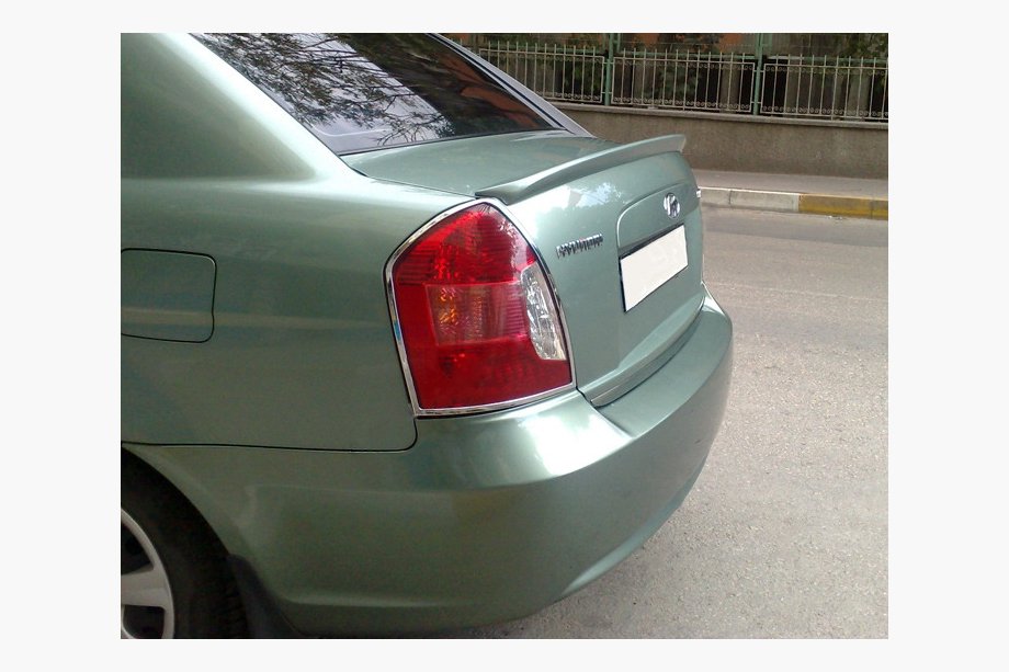 Hyundai Accent Спойлер под покраску Meliset Image