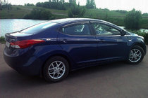 Hyundai Elantra (MD/UD) 2011-2015 гг. Ветровики на окна (4 шт, Cobra) фото 1