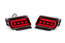 Toyota Land Cruiser Prado 150 2009-2023 гг. Задние фонари LED V1 (2 шт., 2017+) фото 1