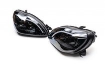 Mercedes S-class W220 1998-2005 гг. Передние фары с LED дневными ходовыми огнями (2 шт) фото 1