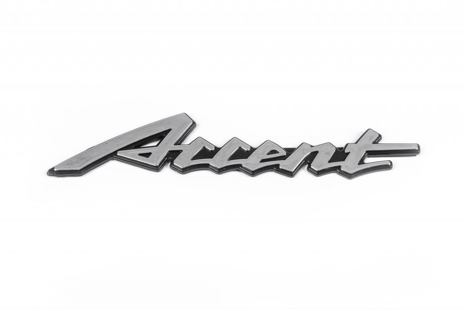Hyundai Accent 2000-2006 гг. Надпись Accent 16см (Турция) Image