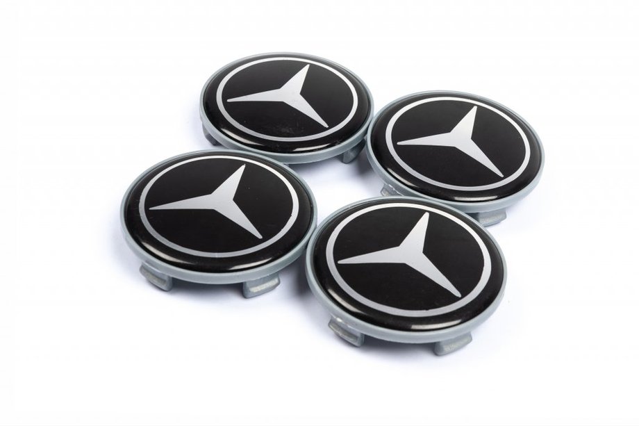 Mercedes-Benz Колпачки на диски 57мм/55,5мм V1 (4 шт) Image