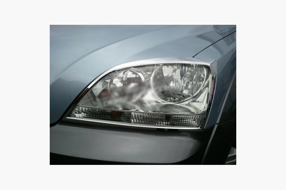 Kia Sorento I BL 2002-2009 гг. Накладки на фары (2 шт., Пластик) Image