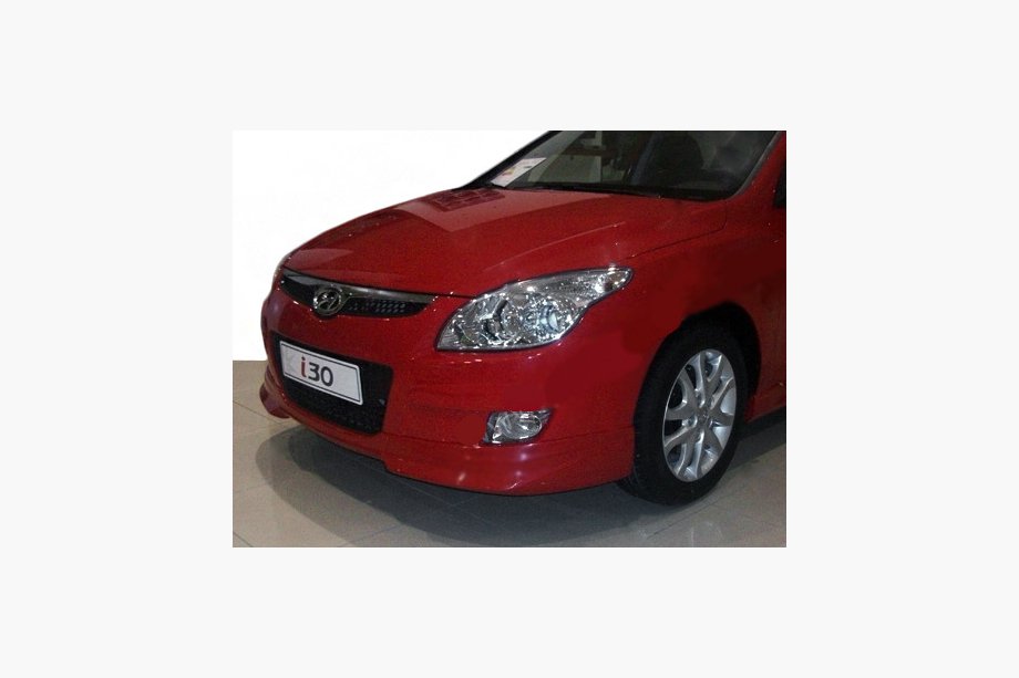 Hyundai I-30 2007-2011 гг. Передняя нижняя накладка (под покраску) Image