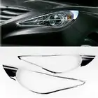 Hyundai Sonata YF 2010-2014 гг. Накладки на фары (2 шт., Пластик) фото 1