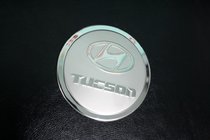 Hyundai Tucson JM 2004- гг. Накладка на Бак Нержавеющая Сталь фото 4