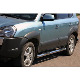 Hyundai Tucson Боковая защита трубы BB002